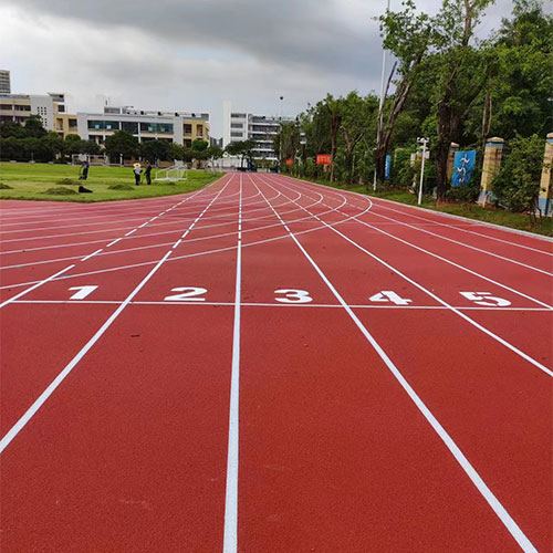 中山石歧中学400米全塑型自结纹跑道
